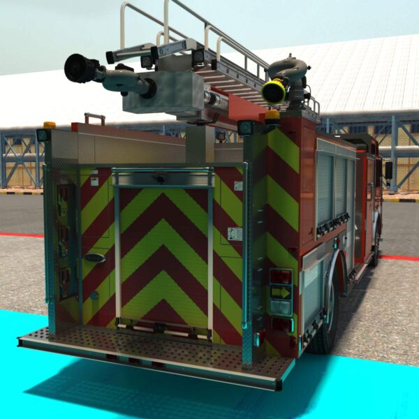 Teleboom Fire Engine