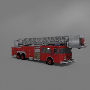 E-One Ladder Fire Engine